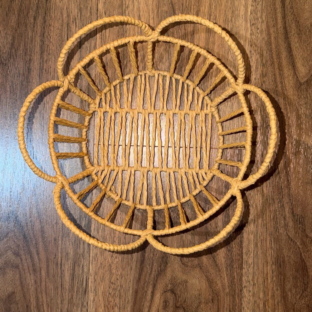 Woven Rope Basket